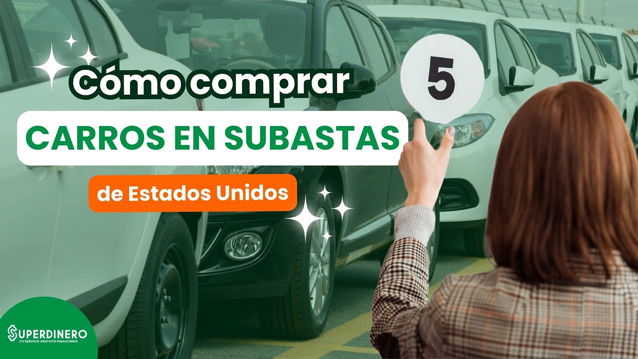 🤑🚘 Conoce c&oacute;mo COMPRAR CARROS en SUBASTAS de Estados Unidos 🚘🤑