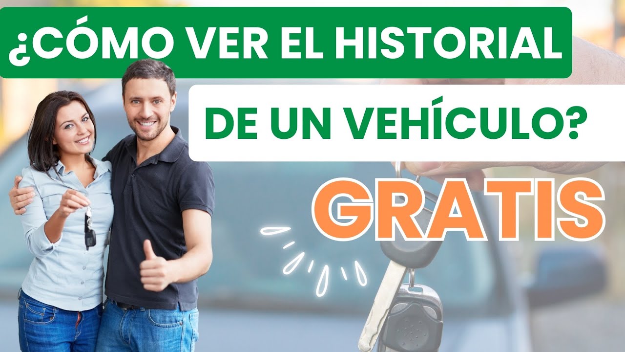 &iquest;C&Oacute;MO VER EL HISTORIAL DE UN CARRO USADO? | &iexcl;REV&Iacute;SALO GRATIS!