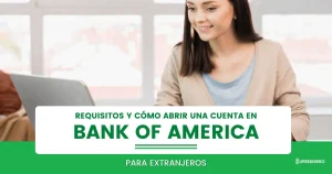 abrir una cuenta en Bank of America